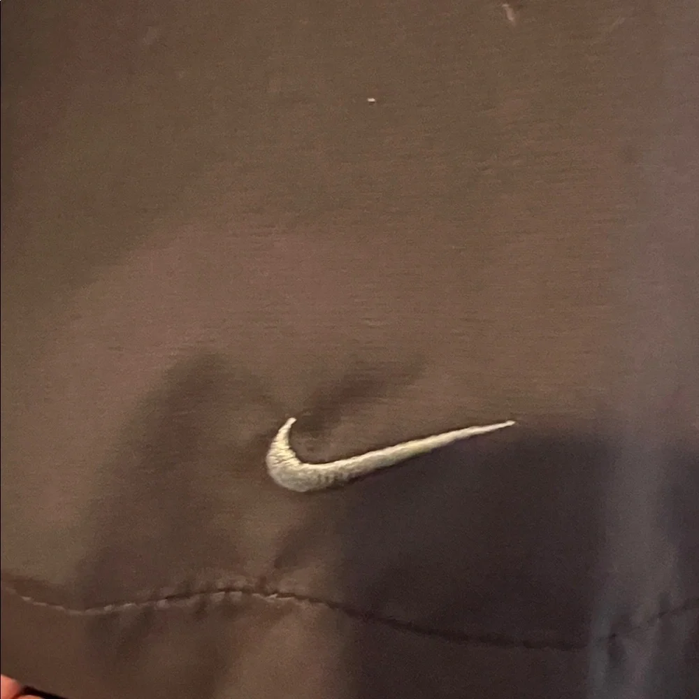 Nike Golf Men's Black and Gray Windbreaker Pullover 3/4 Zip Short Sleeve 1103